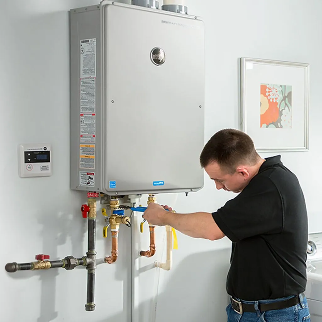 tankless water heater repair in Wardville, OK